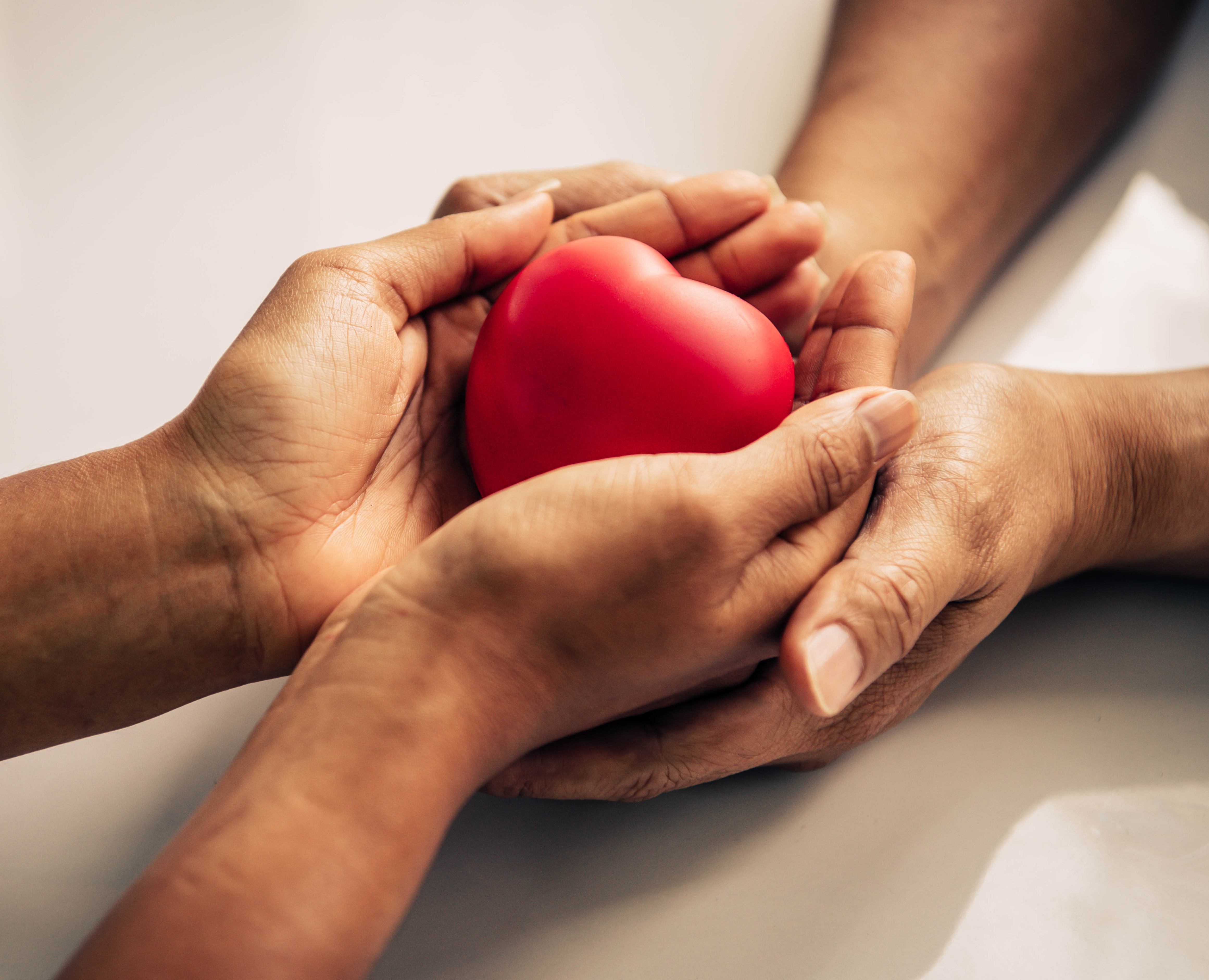 People helping each other