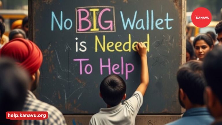 No Big Wallet Needed: Help Others Online with Just a Big Heart