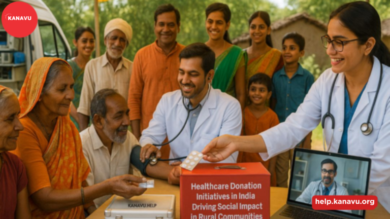 Healthcare donation initiatives in India driving social impact in rural communities