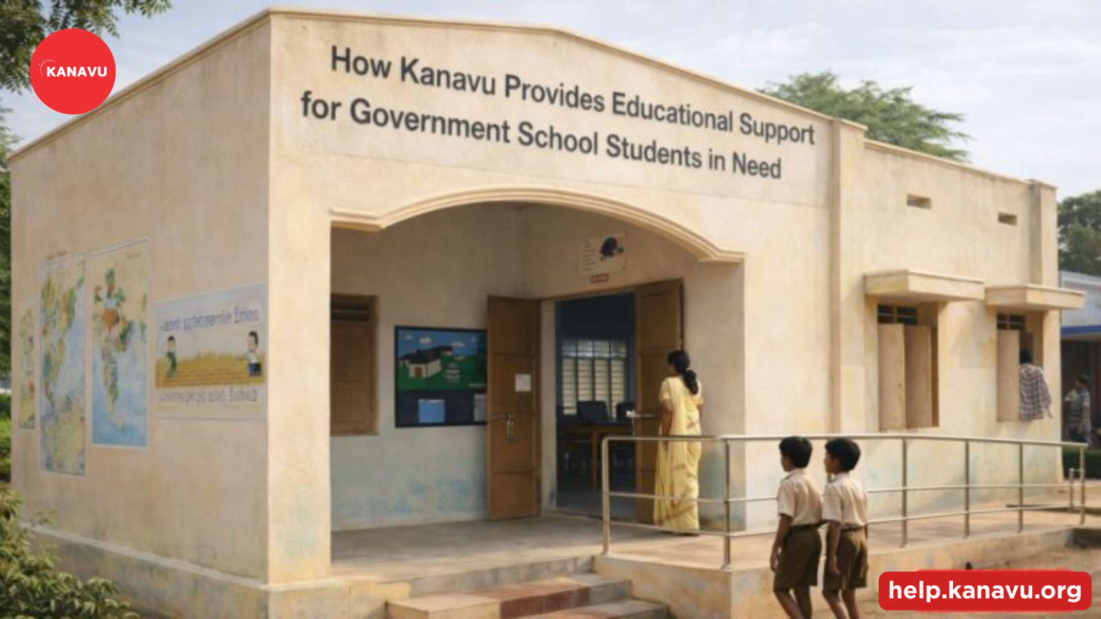 How Kanavu Provides Educational Support for Government School Students in Need