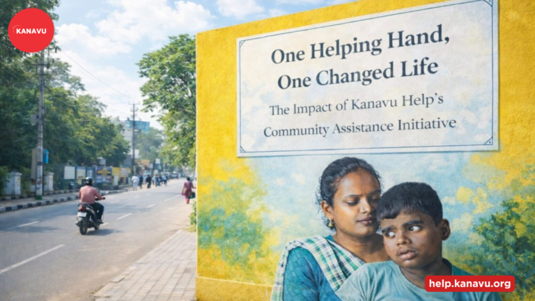 One Helping Hand, One Changed Life The Impact of Kanavu Help’s Community Assistance Initiative