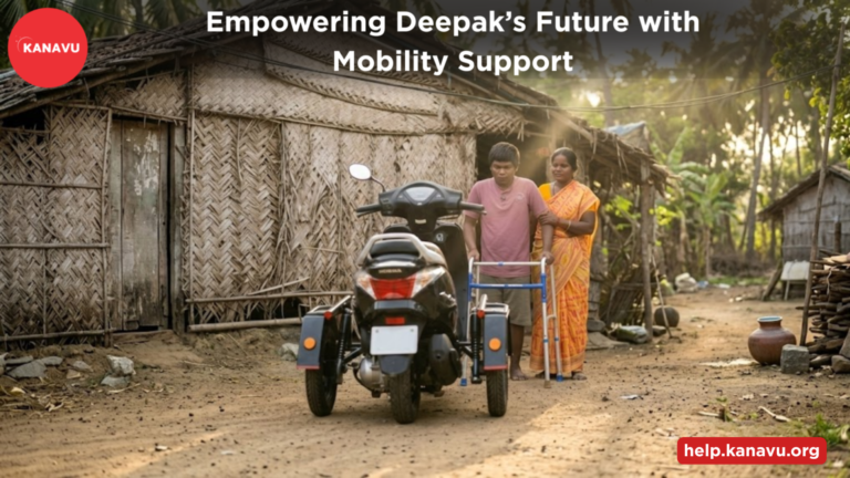 Support for differently-abled students in tamil nadu empower deepak’s future with a two-wheeler