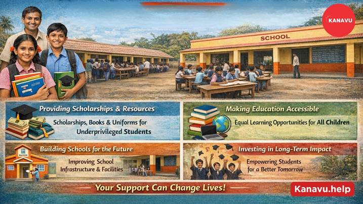 Kanavu supporting school students in need with learning resources