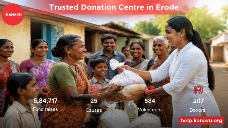 Most Trusted Donation Centre in Erode | Kanavu Help