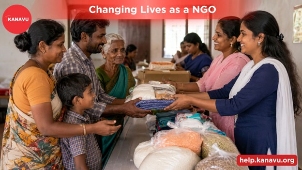 Kanavu Help nonprofit organizations in Tamil Nadu providing social welfare foundations and community fundraising support for families in need.
