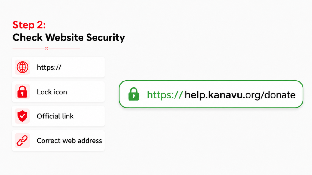 Check the Website Before Payment