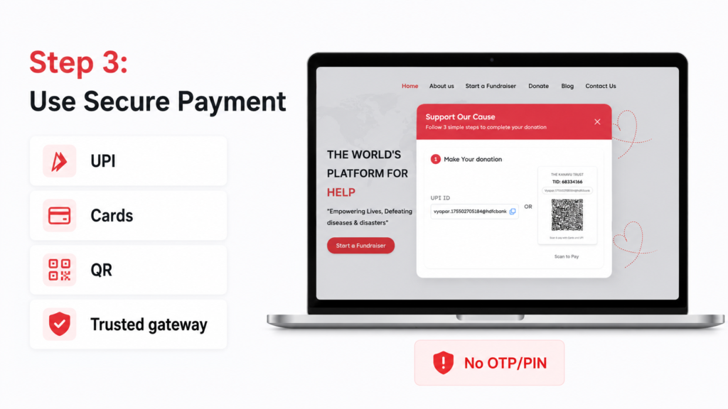 Choose a Secure Payment Method